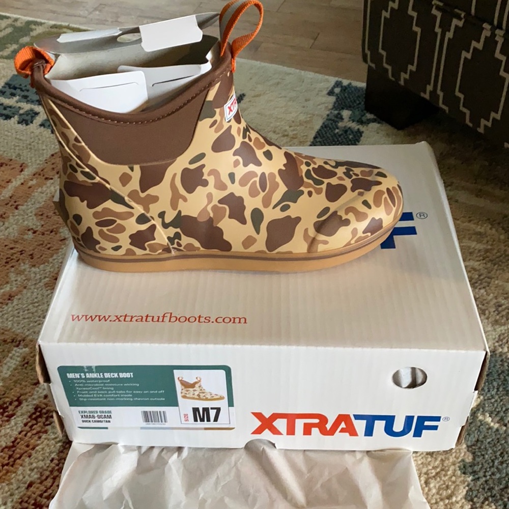 Camo XTRATUF Deck Boots